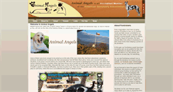 Desktop Screenshot of animalangelstexas.org
