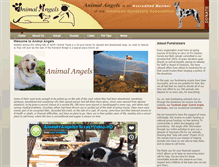 Tablet Screenshot of animalangelstexas.org